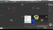 3ds Max Eğitim Ders3 - Viewcube - Statistic - Orbit - Wireframe - 3ds max student