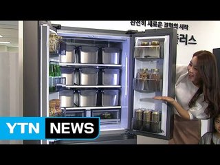 '바나나·와인도 맞춤 보관' 신개념 김치냉장고 출시 / YTN
