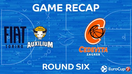 Highlights: Fiat Turin - Cedevita Zagreb