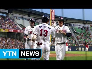 '미리 보는 PS' 두산, KIA에 완승...'장원준 8년 연속 10승' / YTN