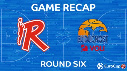 Highlights: Grissin Bon Reggio Emilia - Buducnost Voli Podgorica
