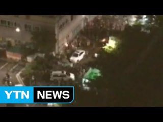 부산 회센터 어민-공사업체 대치..."소유권 갈등" / YTN