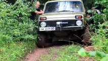 ► Jeep Grand Cherokee & Нивы на горе Бойка [Off-Road 4x4]