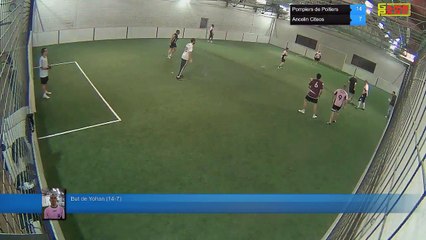 But de Yohan (14-7) - Pompiers de Poitiers Vs Ancelin Citeos - 14/11/17 19:00 - LIGUE 2