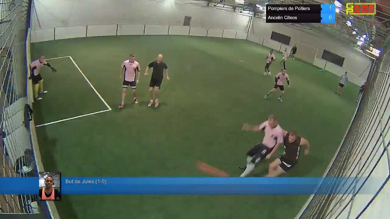 But de Jules (1-0) - Pompiers de Poitiers Vs Ancelin Citeos - 14/11/17 19:00 - LIGUE 2