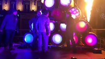 Mise en perce Beaujolais nouveau 2017 place des Terreaux à Lyon