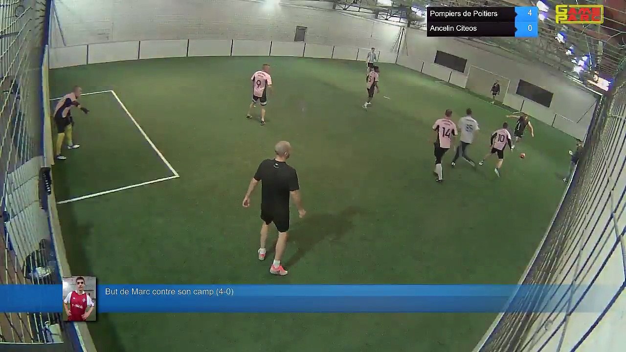 But de Marc contre son camp (4-0) - Pompiers de Poitiers Vs Ancelin Citeos - 14/11/17 19:00