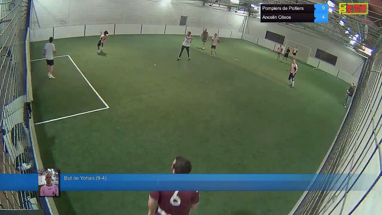 But de Yohan (9-4) - Pompiers de Poitiers Vs Ancelin Citeos - 14/11/17 19:00 - LIGUE 2
