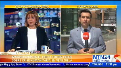 Magistrados venezolanos en el exilio ordenan a Maduro permitir creación de canal humanitario desde Chile