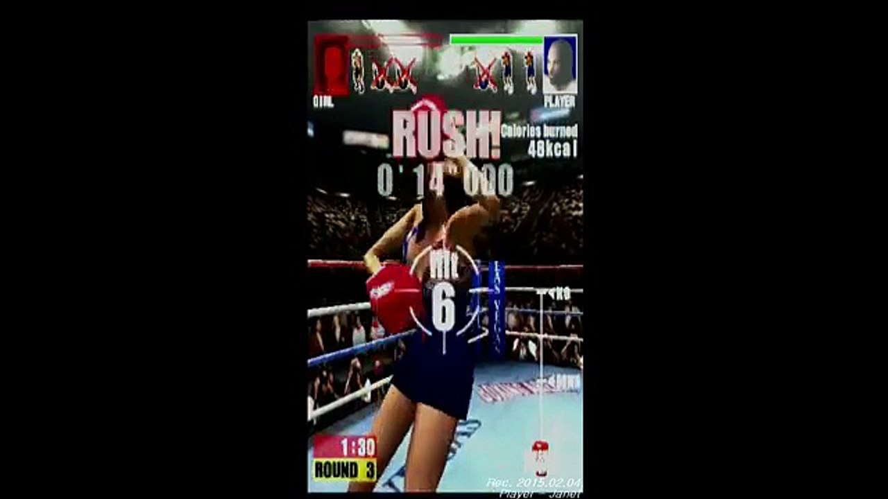 Mocap Boxing - VS Round Girl (All rounds + Defending Match 2)