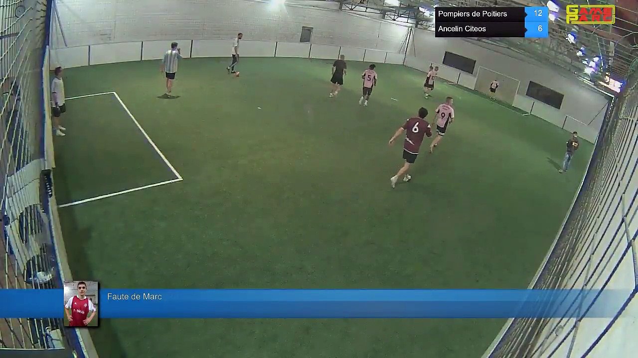 Faute de Marc - Pompiers de Poitiers Vs Ancelin Citeos - 14/11/17 19:00 - LIGUE 2