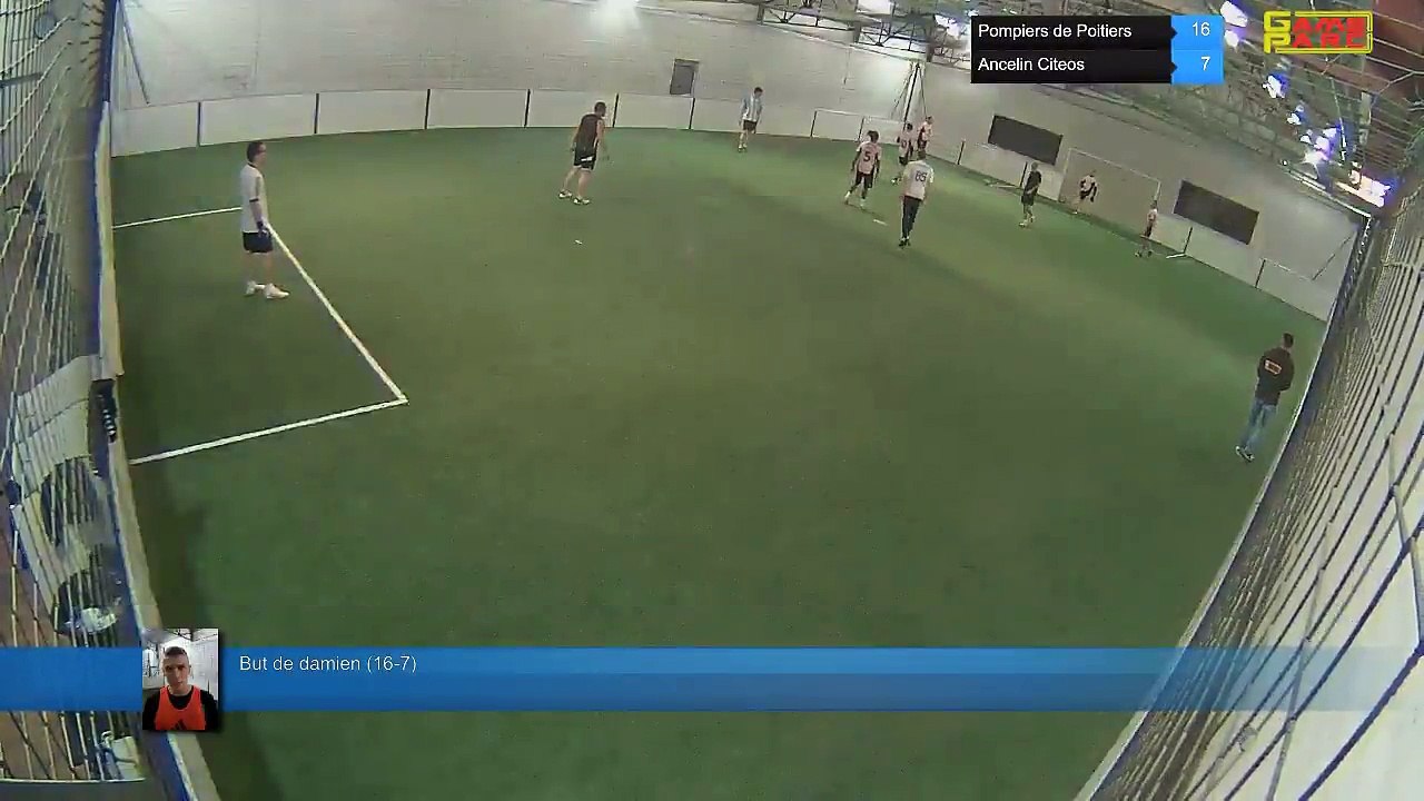 But de damien (16-7) - Pompiers de Poitiers Vs Ancelin Citeos - 14/11/17 19:00 - LIGUE 2