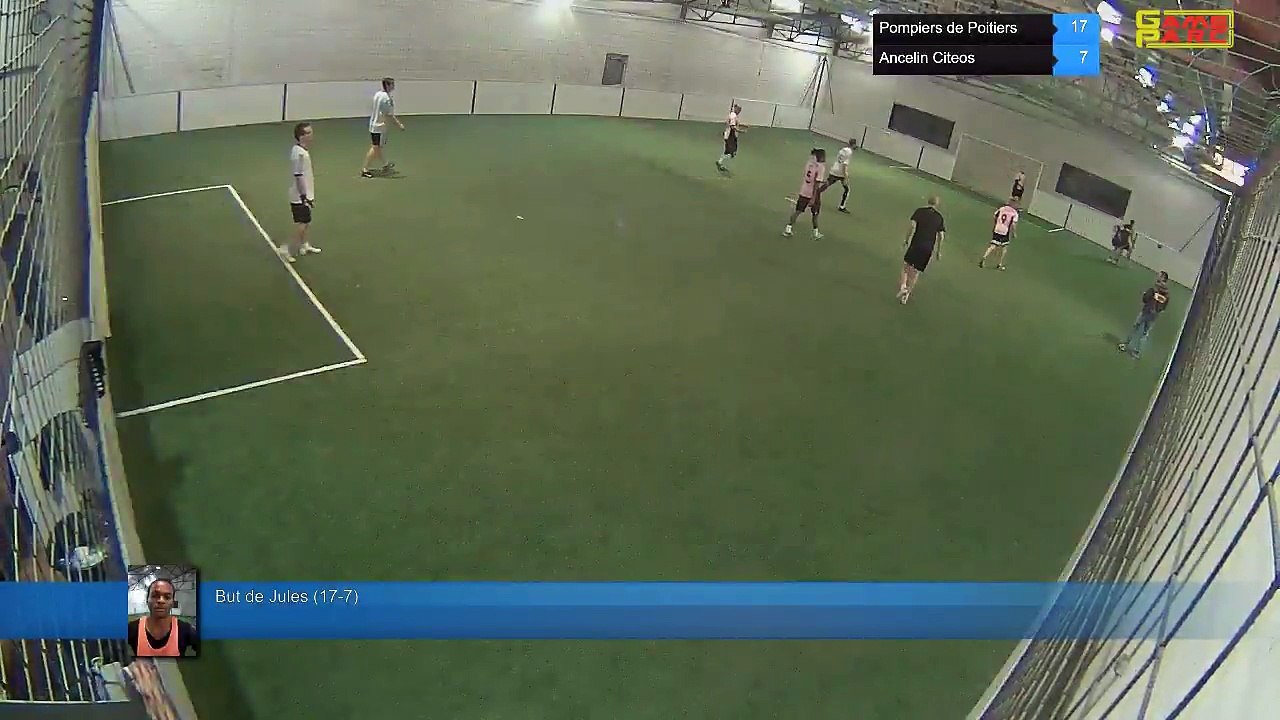 But de Jules (17-7) - Pompiers de Poitiers Vs Ancelin Citeos - 14/11/17 19:00 - LIGUE 2