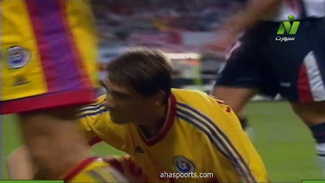 الشوط الثاني مباراة رومانيا و انجلترا 2-1 كاس العالم 1998