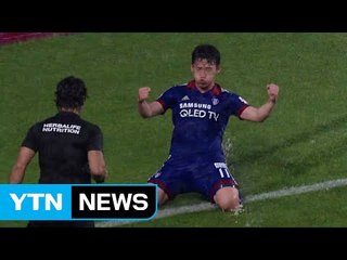수원 김민우, 프로축구 19라운드 MVP / YTN