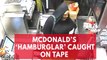 Watch: 'Hamburglar' caught stealing through McDonald's drive-thru window in Maryland