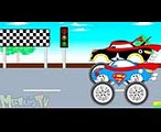 Xe siêu nhân và xe Ninja rùa -  quái vật xe tải  -  hoạt hình cho trẻ em