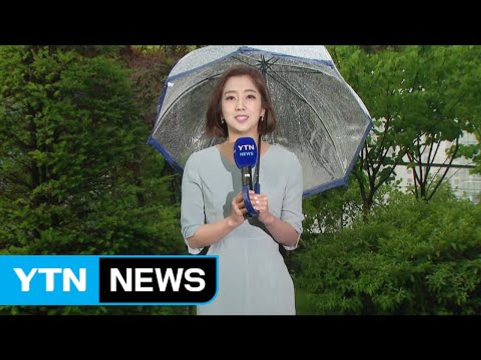 [날씨] 곳곳 소낙성 비, 돌풍·벼락...더위는 주춤 / YTN