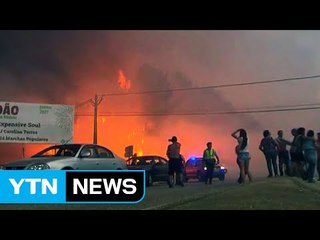 포르투갈 산불...25명 사망 / YTN