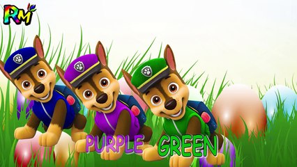 Learn Colors PAW Patrol CHASE Wrong Makeup Color Lipstick The Alphabet Song Nursery Rhymes-8GXhEvfkgvY