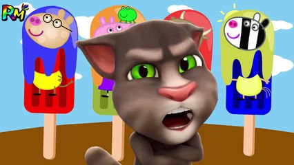 Learn Colors Peppa pig color Ice cream The Alphabet Song Nursery Rhymes Colors for kids-P6ZoOQOX7YE