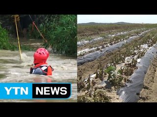 中日 강타한 장맛비...한반도는 불볕더위 / YTN