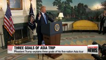 Trump touts major achievements during his five-nation Asia trip