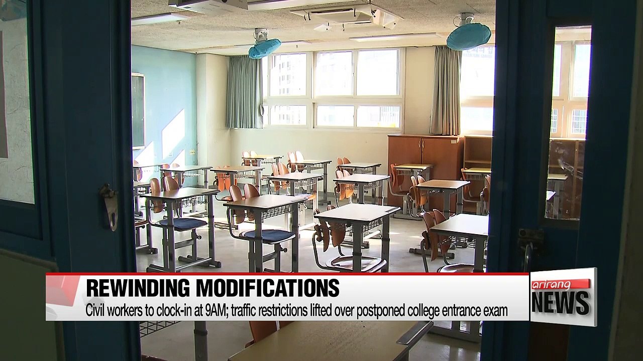 Business as usual over postponed college entrance exam