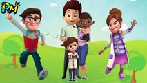 Wrong Heads Boss Baby Family Doc McStuffins Ryder Finger family song Nursery Rhymes for kids fun-a1Gm_Q7eWuE