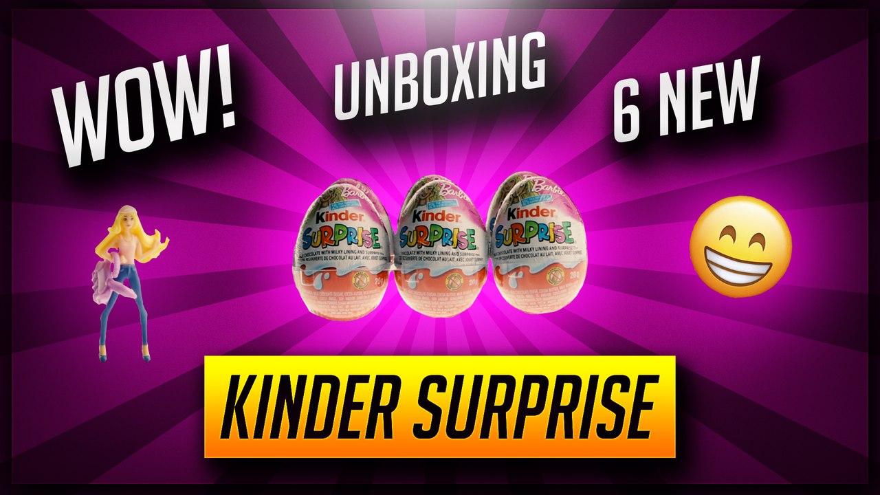 SURPRISE EGGS  | HUEVOS SORPRESA | OEUF SURPRISE | KINDER | SURPRISE EGG VIDEOS | BARBIE EGGS