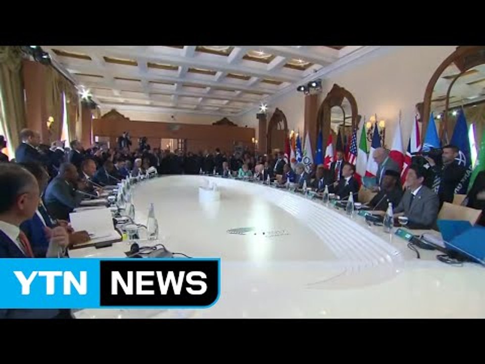 G7 공동성명 "北, 핵프로그램 포기 안 하면 대북제재 강화" / YTN