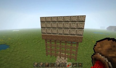 Minecraft Tutorial Redstone-Burgtor (deutsch)