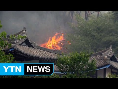 영동, 2차 산불 비상...31℃ 고온에 강풍 / YTN