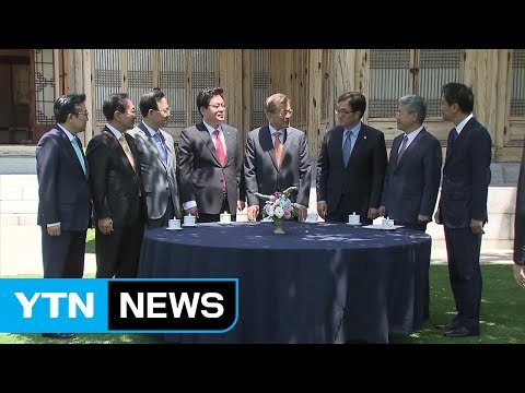 문 대통령·원내대표 오찬... 내년 6월 반드시 개헌 / YTN