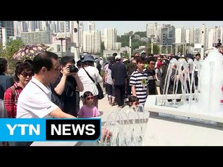 서울로 7017 개방...여름 더위 기승 / YTN