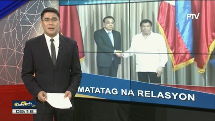 Relasyon ng Pilipinas at China, mas pinagtibay