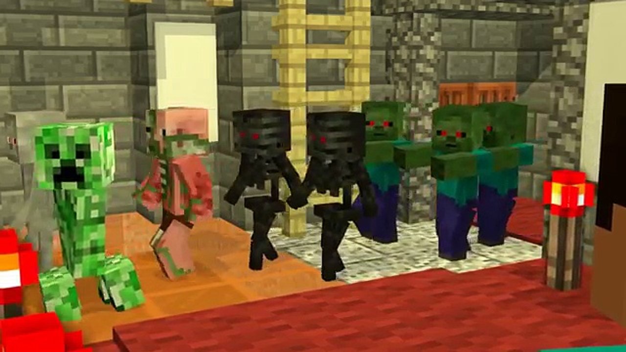 Herobrine ömrü: tam animasyon - minecraft animasyon filmi