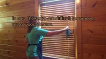 Tips For Cleaning Wooden Blinds