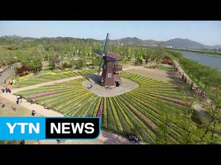 [날씨] 옅은 황사 속 미세먼지...내일 전국 봄비 / YTN