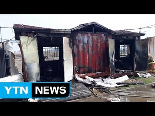 세종 호수공원에서 불...담뱃불 추정 화재 / YTN