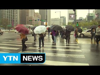 [날씨] 낮부터 요란한 흙비에 우박...퇴근길 황사 / YTN