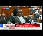 Counsel Ng'ania Article 88 of the constitution provides for IEBC to provide credible elections