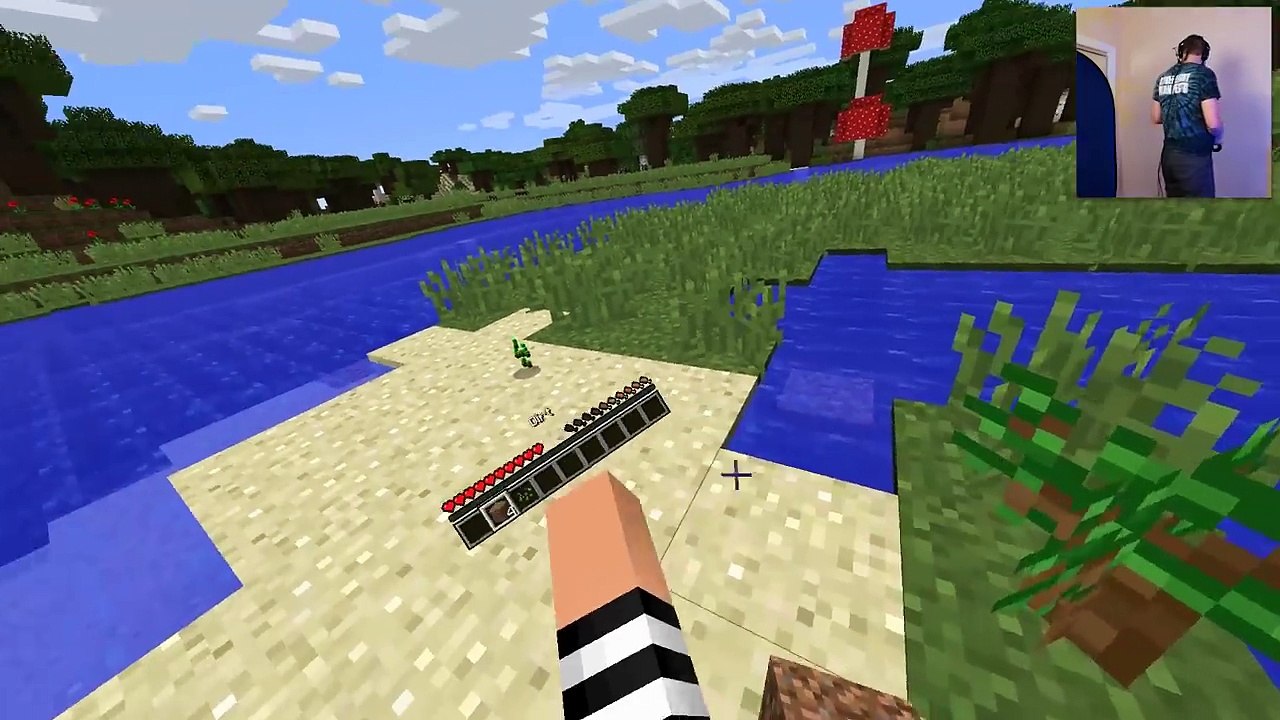 Vr Minecraft Experience Vivecraft Gameplay Vivecraft Vr Htc Vive Video Dailymotion