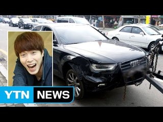 SBS 공채 개그맨 안시우 음주운전 적발...버스 추돌 / YTN (Yes! Top News)