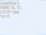 Multipack  15 Tintenpatronen kompatibel zu CANON PGI550 XL  CLI551 XL mit CHIP