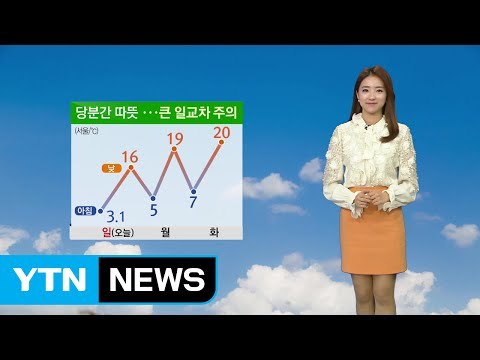 [날씨] 내일 올봄 들어 가장 따뜻...미세먼지 오전 한때 '주의' / YTN (Yes! Top News)