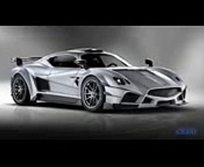 Mazzanti Evantra Millecavalli.  7.2 twin-turbo V8 1000hp