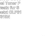 Magenta Colour Direct Kompatibel Toner Patronen Ersatz für Samsung ersetzt CLP310 CLP310N