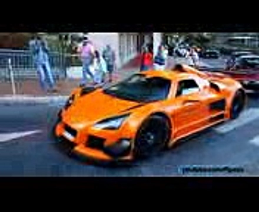 GIRL driving a Gumpert Apollo! (Burnout + Accelerations)