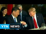 트럼프-시진핑, 첫 정상회담...'북핵·무역' 담판 / YTN (Yes! Top News)